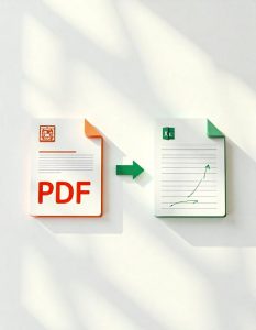 PDF to Excel Conversion